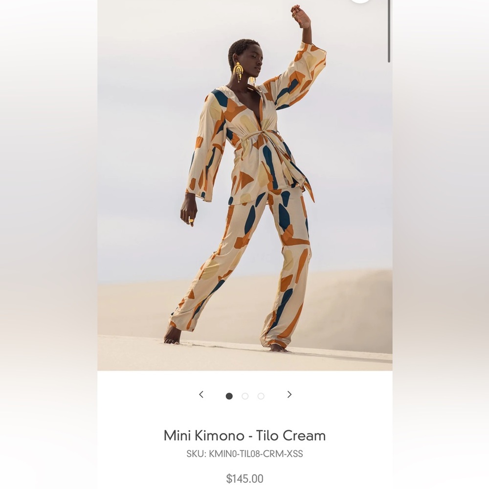 Mini Kimono - Tilo Cream